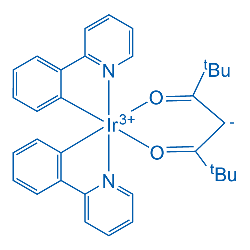 1171009-96-3/双[2-(2-吡啶基-κN)苯基-κC](2,2,6,6-四甲基-3,5-庚二酮-κO3,κO5)铱
