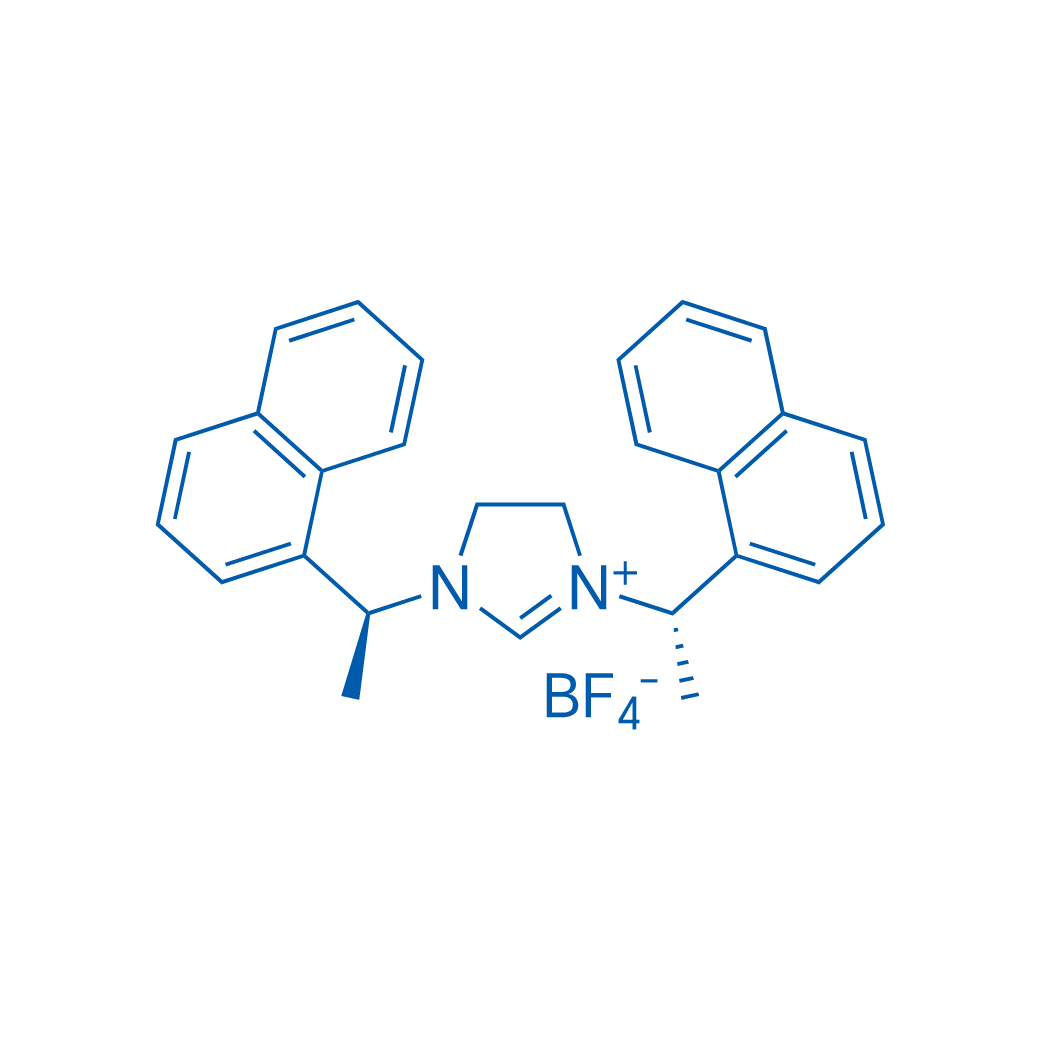 1884336-38-2/1,3-双((S)-1-(萘-1-基)乙基)-4,5-二氢-1H-咪唑-3-鎓 四氟硼酸盐