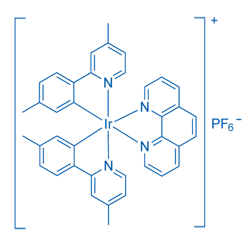 2828447-21-6/(OC-6-33)-(1,10-菲咯啉-κN1,κN10)双[5-甲基-2-(4-甲基-2-吡啶基-κN)苯基-κC]铱 六氟磷酸盐