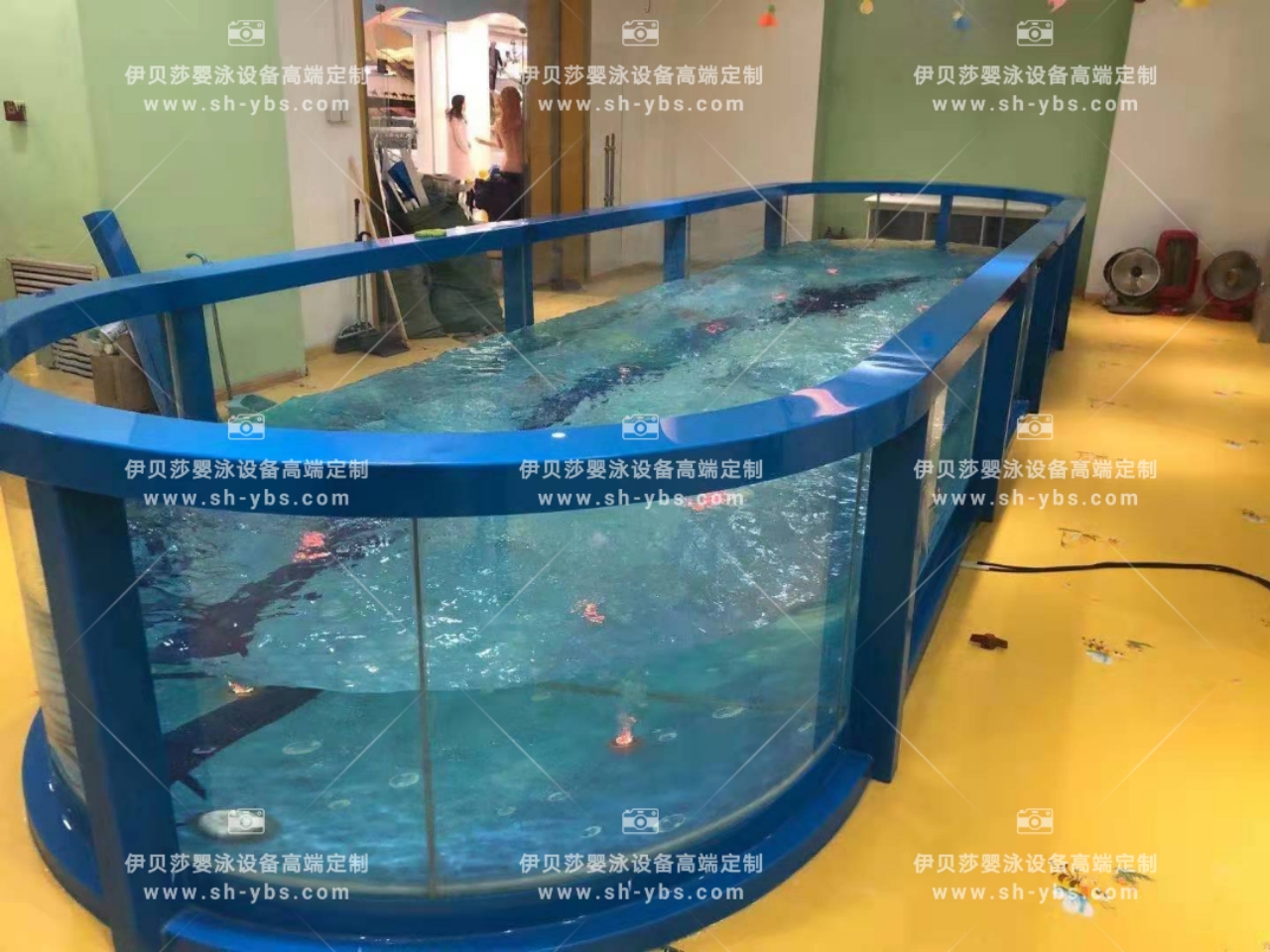 婴儿游泳玻璃池，婴儿游泳设备，儿童游玻璃游泳池，儿童游泳设备