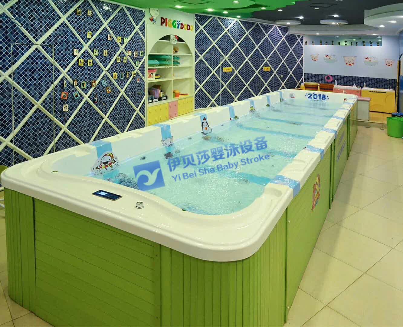 婴儿游泳池设备价格，婴儿游泳馆设备的性能和管道的清洁