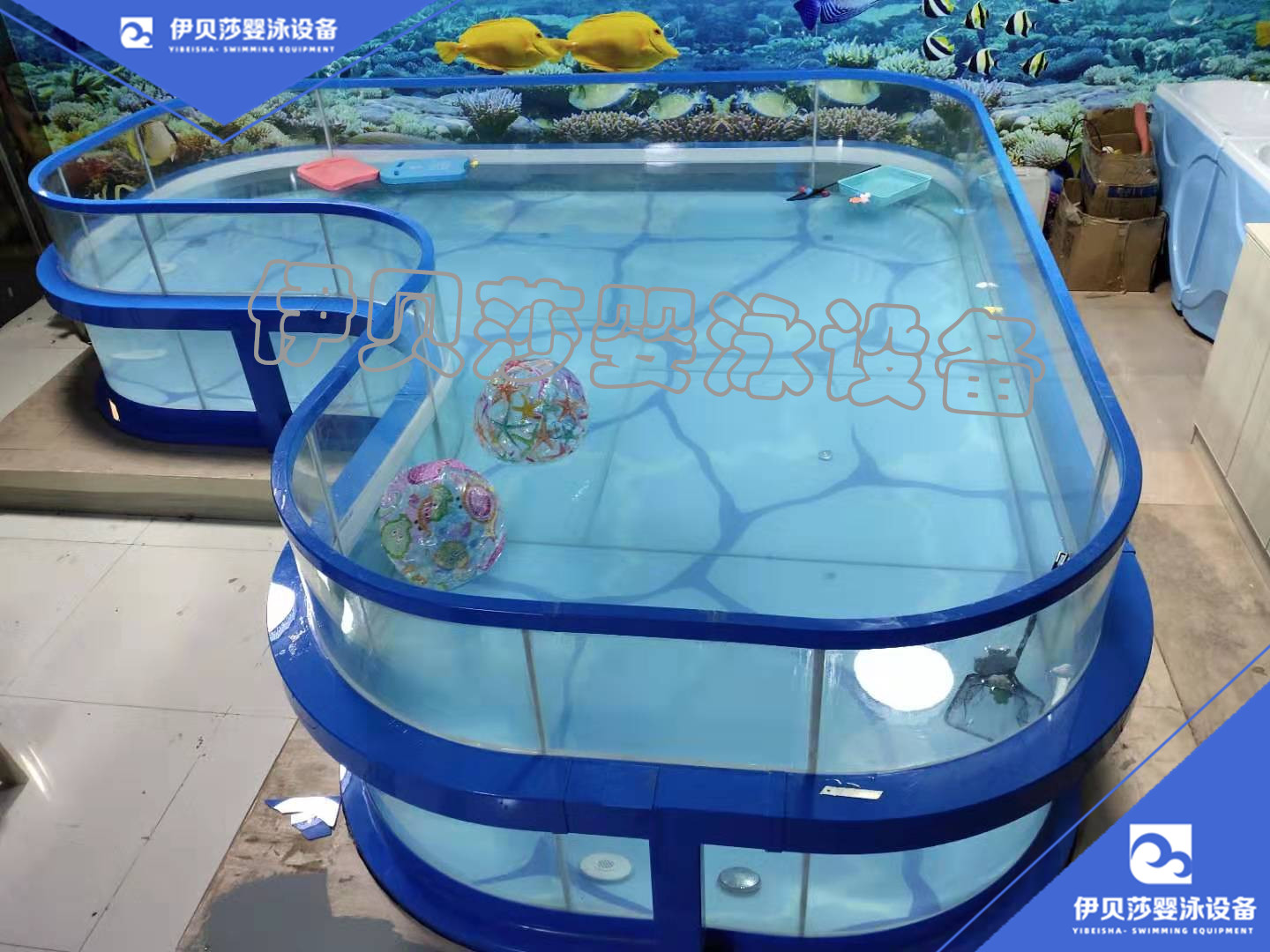 S0801高定款-爱心型私人定制玻璃池