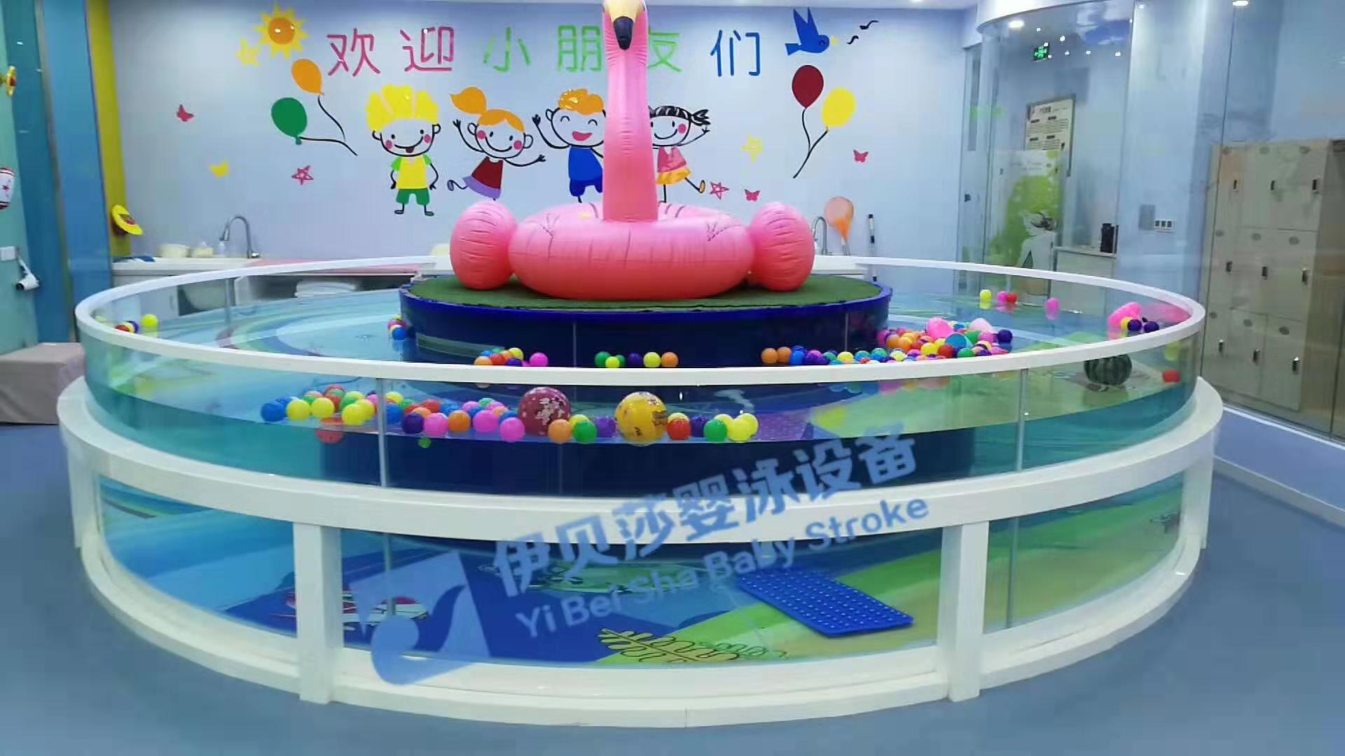 透明玻璃儿童泳池