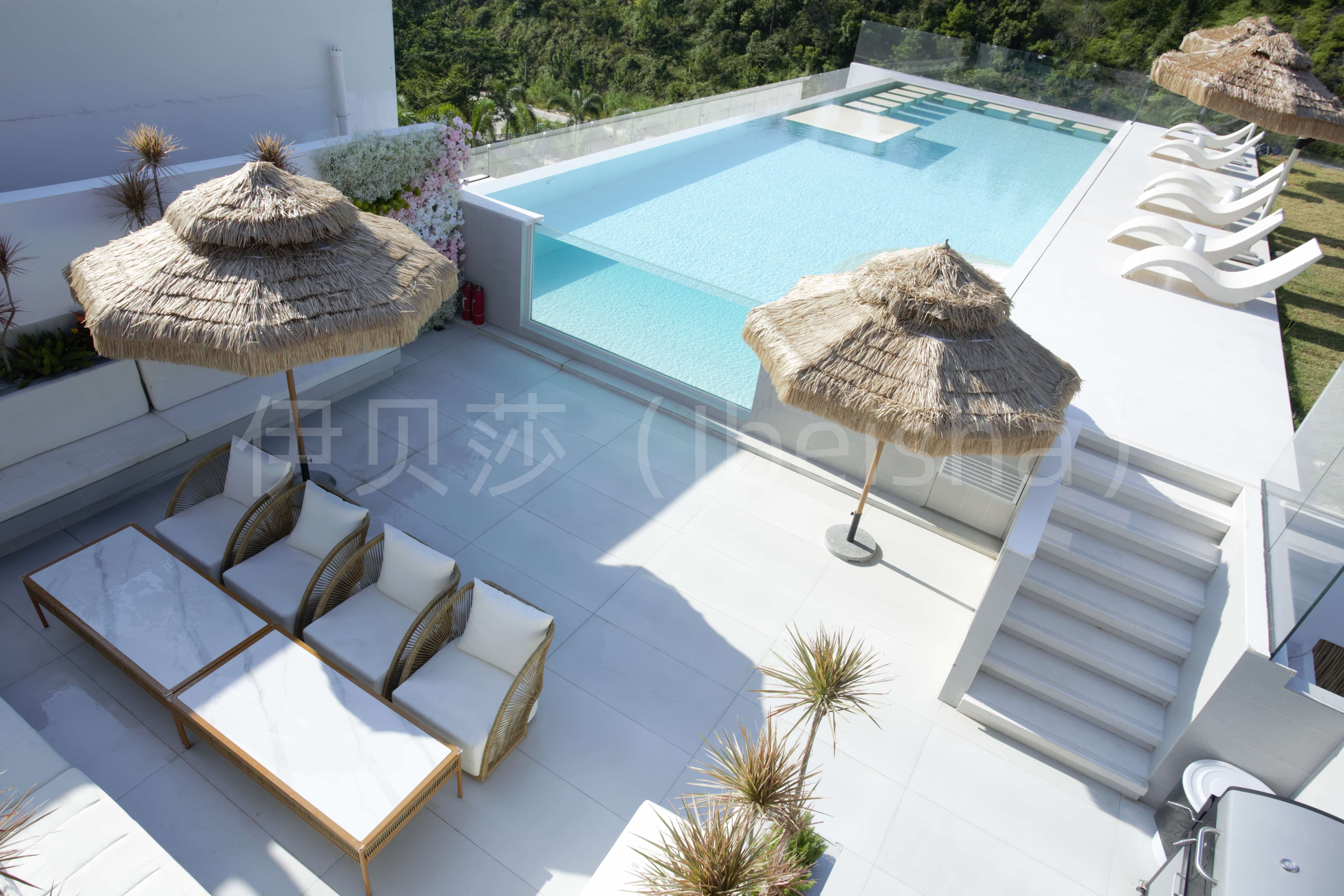 打破传统施工壁垒，伊贝莎无边透明钢化玻璃泳池模块化装配式方案来袭