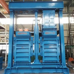 創(chuàng)螢牌雙提箱化纖棉打包機