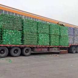 臥式塑料瓶壓包機 臥式可樂瓶打包機