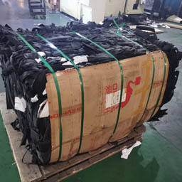 工厂废保温棉垃圾打包机
