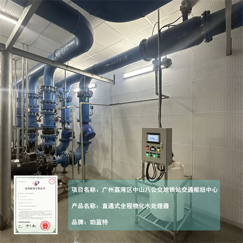 全程物化水处理器直通式