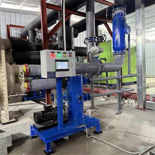 中央空调冷凝器铜管胶球自动清洗装置