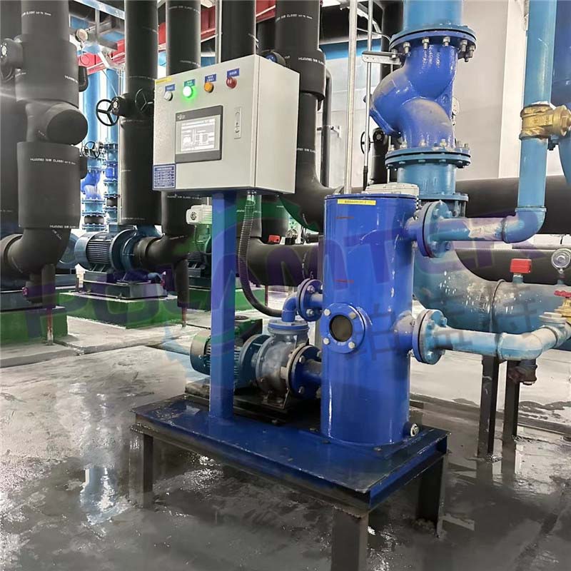 中央空调冷凝器铜管胶球自动清洗装置