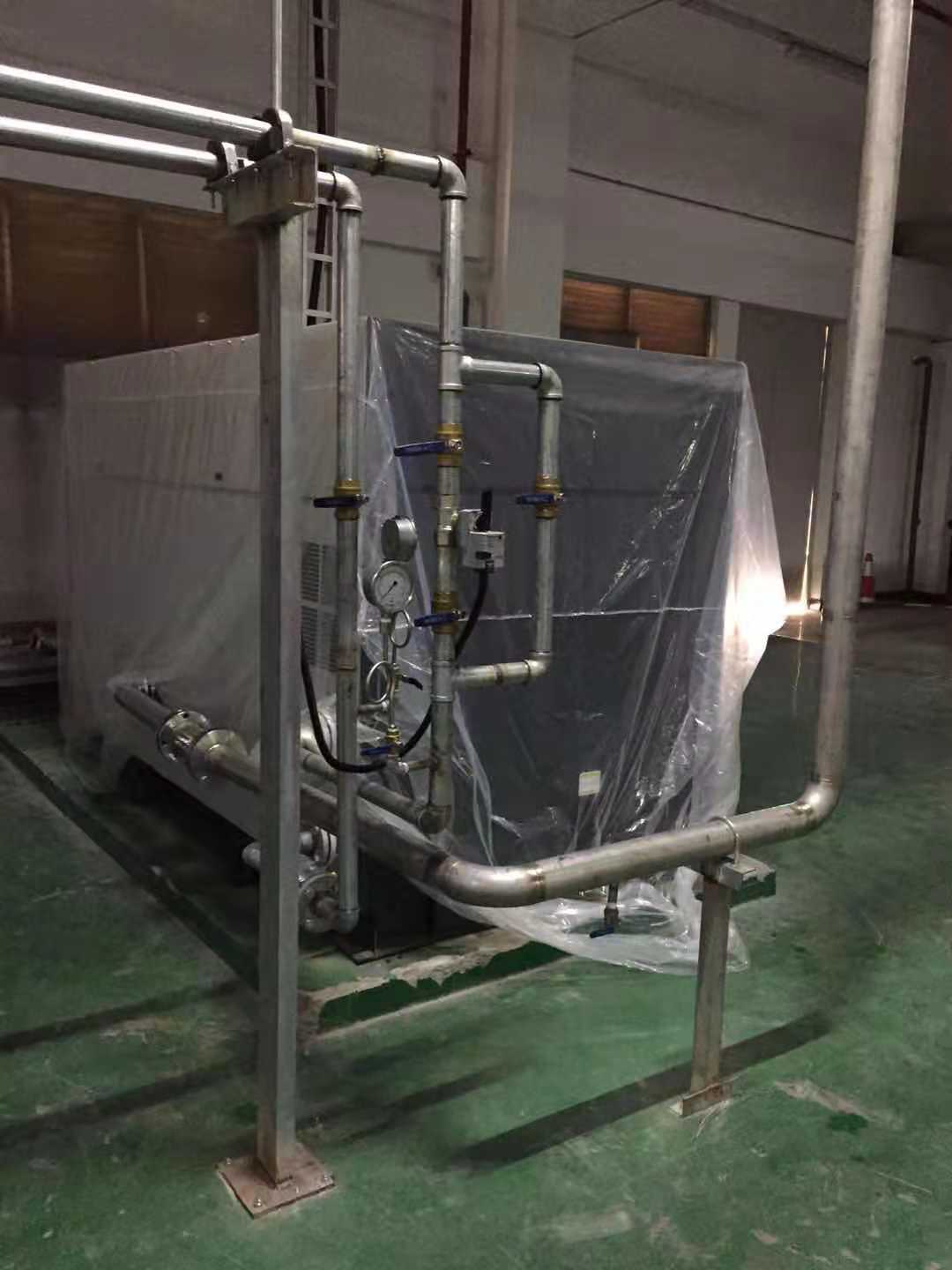 高端100%无油螺杆空压机应用于光电行业