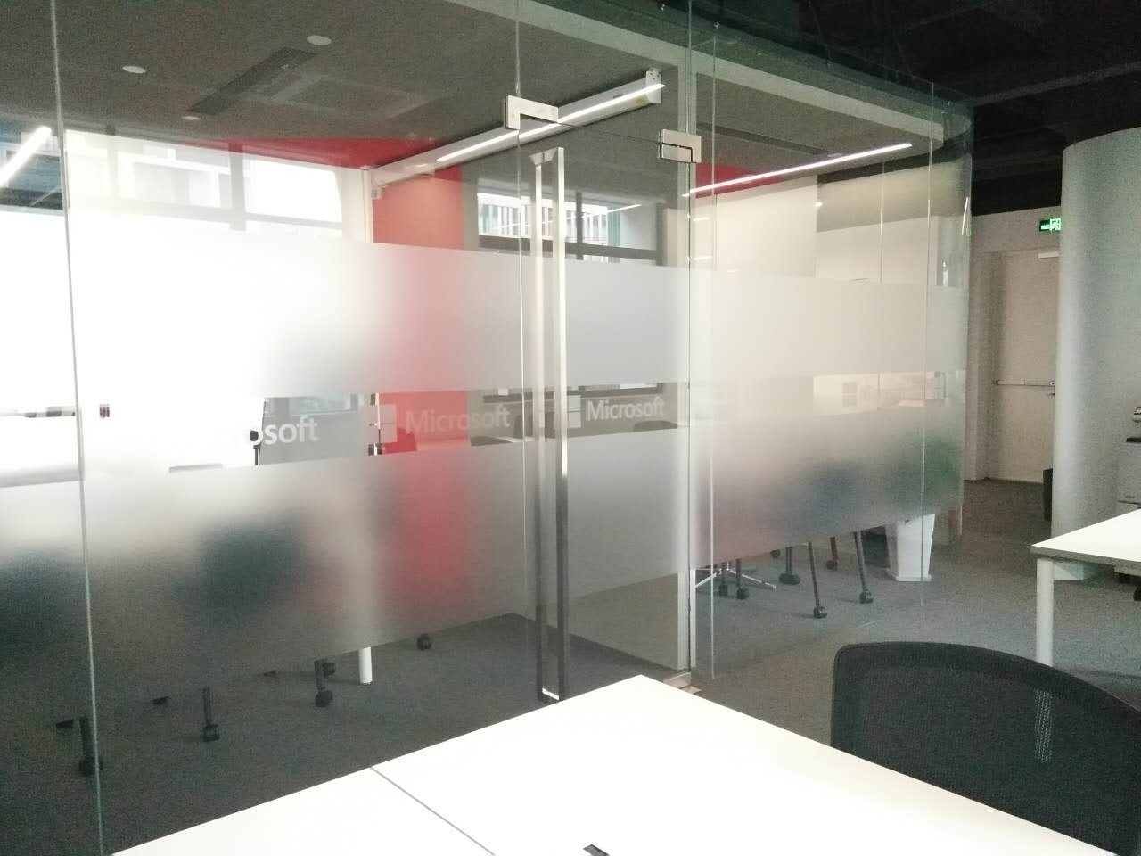玻璃隔断磨砂膜