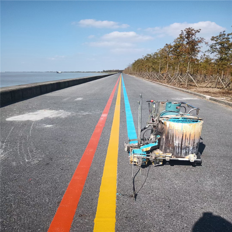 上海/苏州/嘉兴/南通/杭州/停车场/停车位划线/道路彩色标线