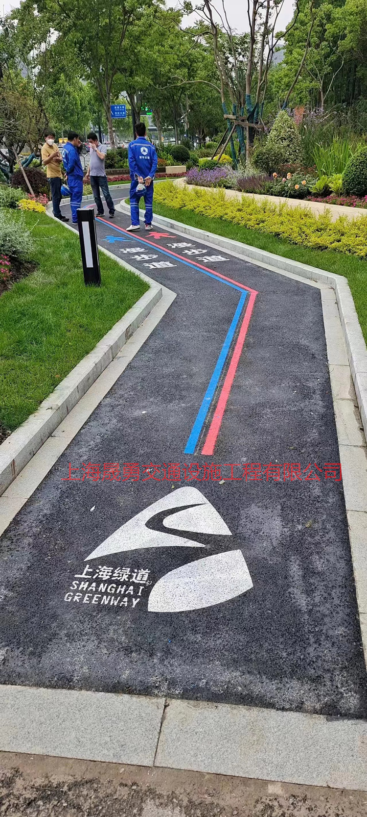 上海/苏州/嘉兴/南通/杭州/停车场/停车位划线/道路彩色标线
