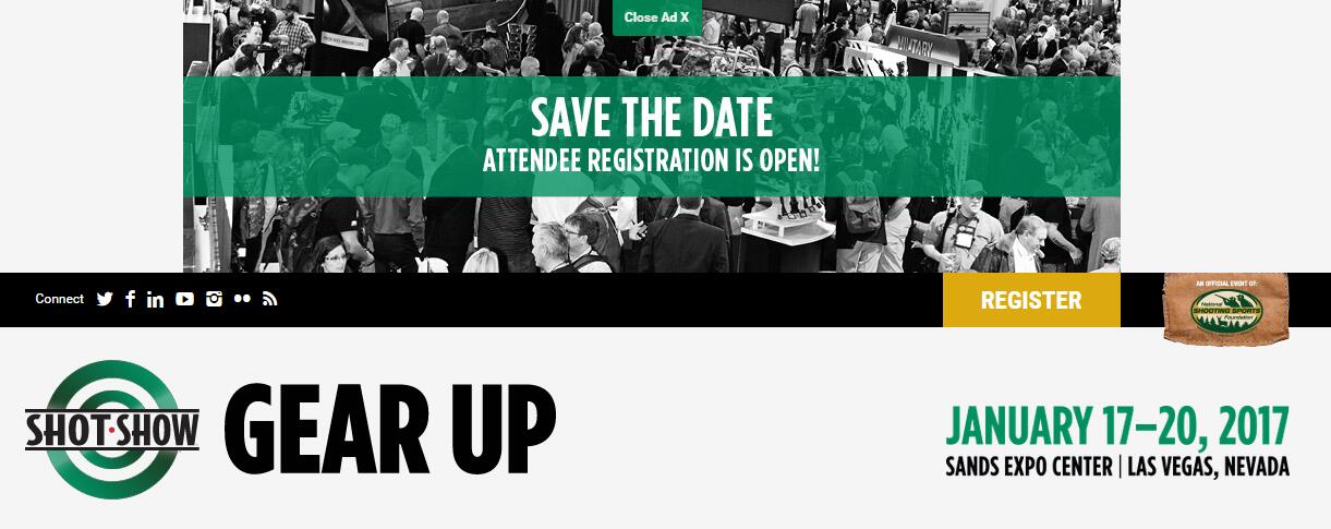 2017 Shot Show coming soon !