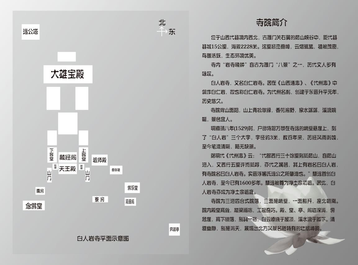 寺院平面图