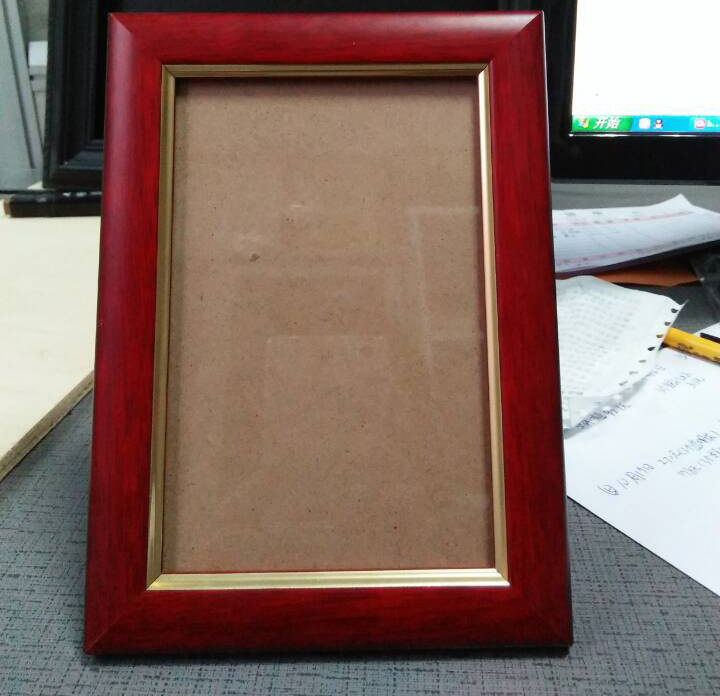 定制实木相框 木质相框批发 A3/a4证书框 红木色 证书相框 证件框