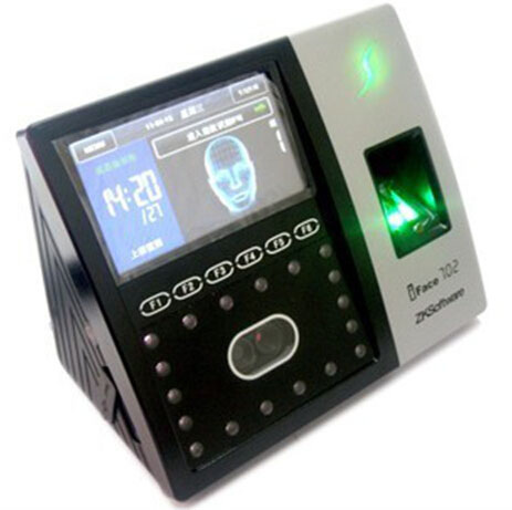 中控iFace702人脸面部识别考勤机