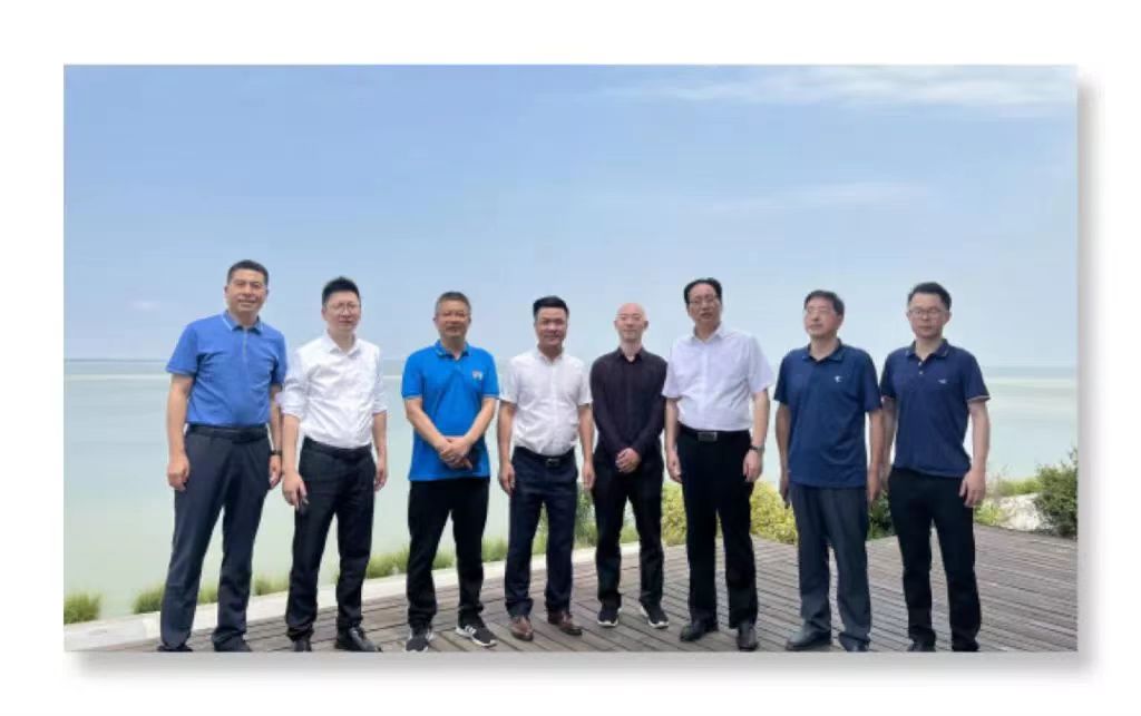 我会秘书长黄益准一行调研洪泽区招商项目