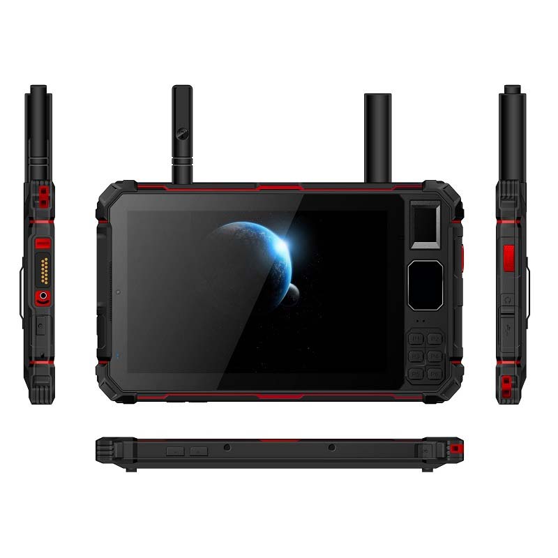 8寸便携式4G/5G天通卫星会商手持平板终端（APQ-800V）
