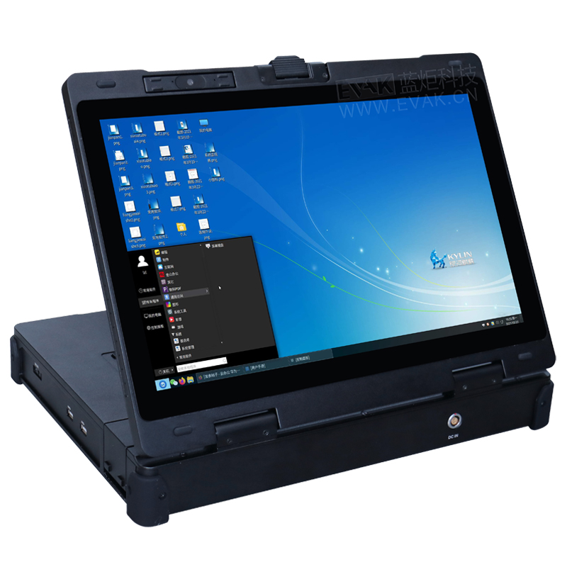 15.6寸国产前后双屏加固笔记本执法取证一体机（APQ-2000F）