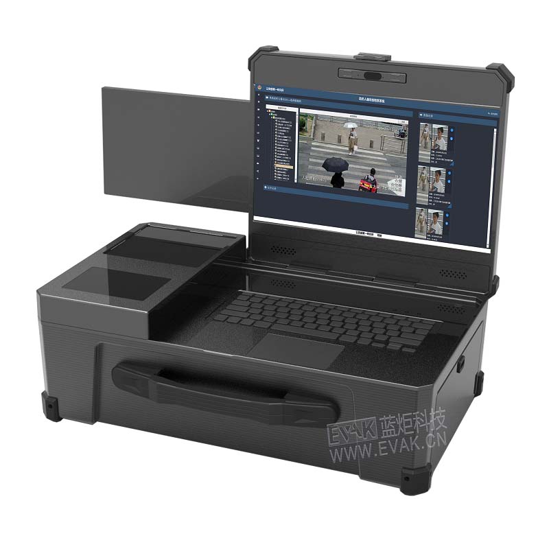 17.3寸+10.1寸双屏全国产化多模态综合采集箱（APQ-8000）