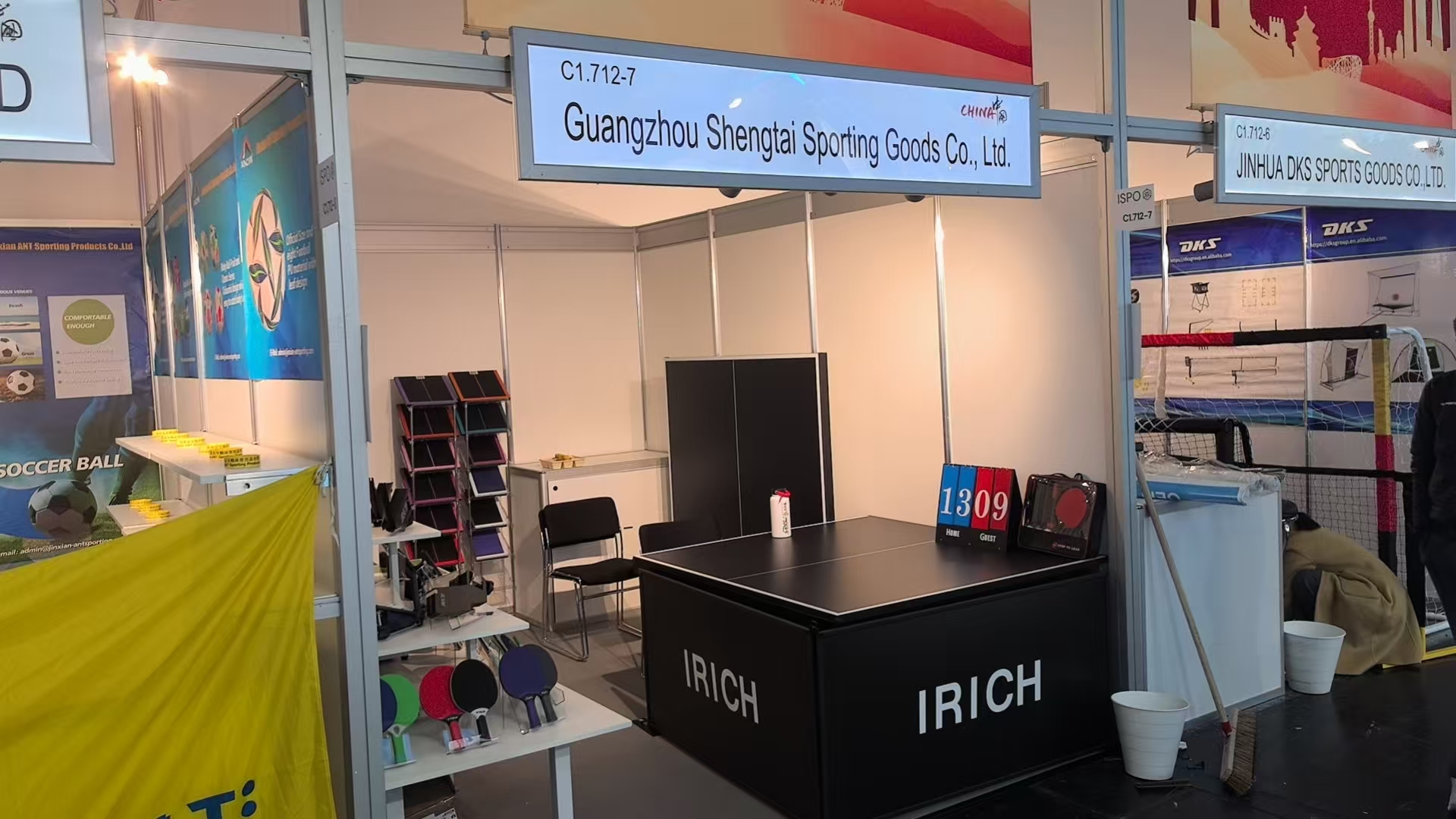 Our 2025 ISPO booth in Munich