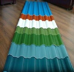 玻璃钢彩色波纹瓦