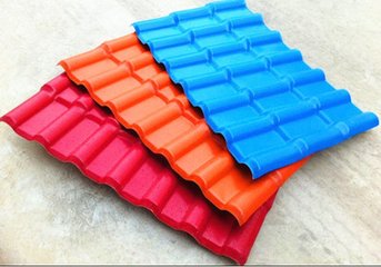 玻璃钢彩色瓦