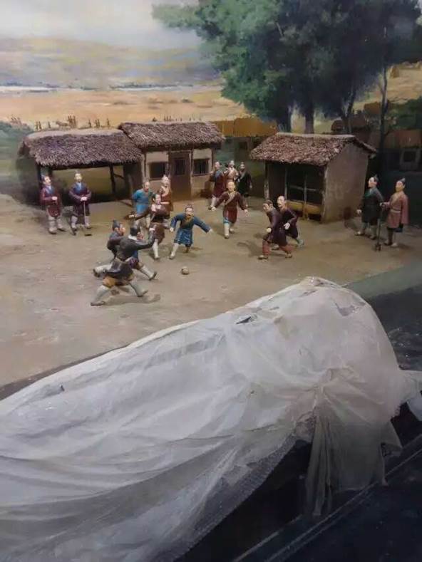 山东淄博足球博物馆