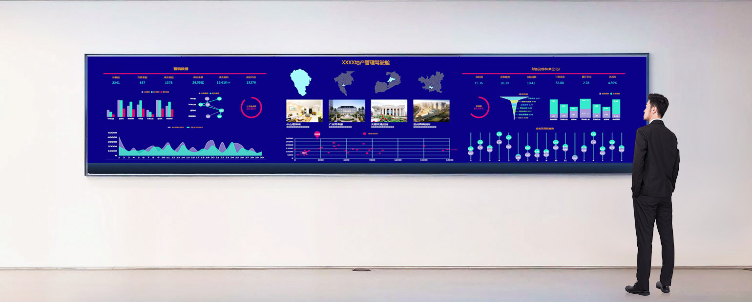 大屏数据可视化