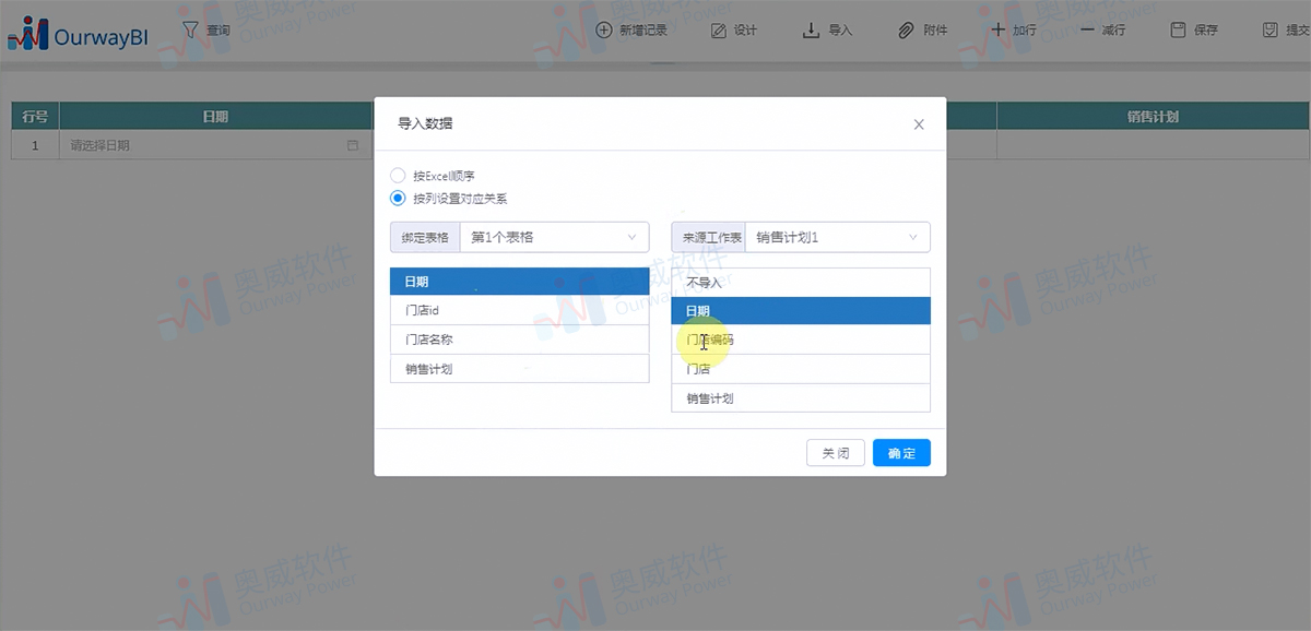 奥威BI数据可视化工具 奥威BI数据可视化工具