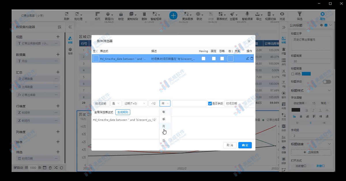 奥威bi数据可视化