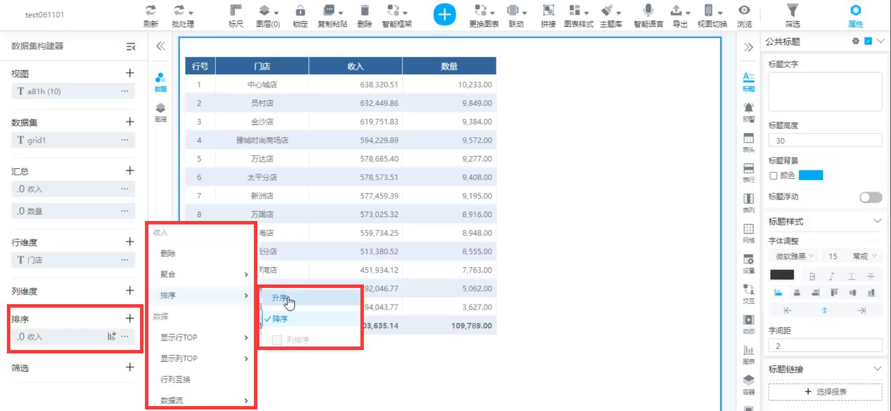 奥威bi数据可视化分析工具