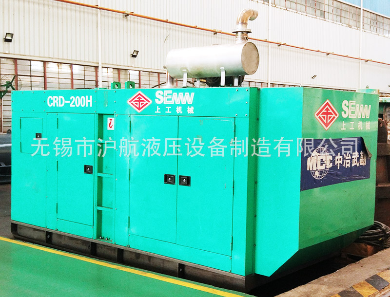 CRD200全回转套管钻机液压系统