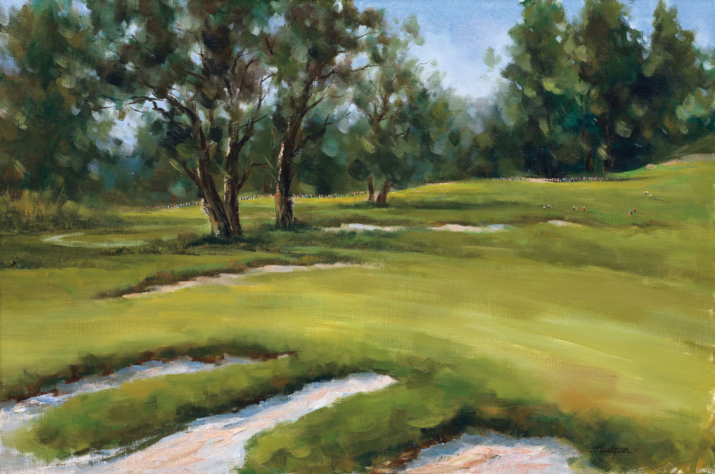 Celtic Manor   120cm×80cm   Oil on canvas   2021.6