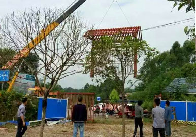 为农家乐改大门