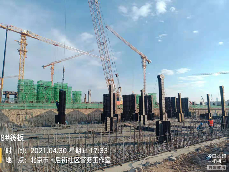 北京地铁12号线工程土建施工25合同段的部分钢结构项目