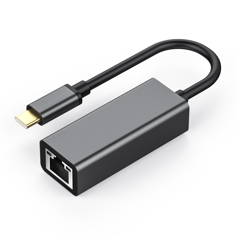 USB C Ethernet Network Adapter Type C to RJ45 Lan Gigabit Adapter