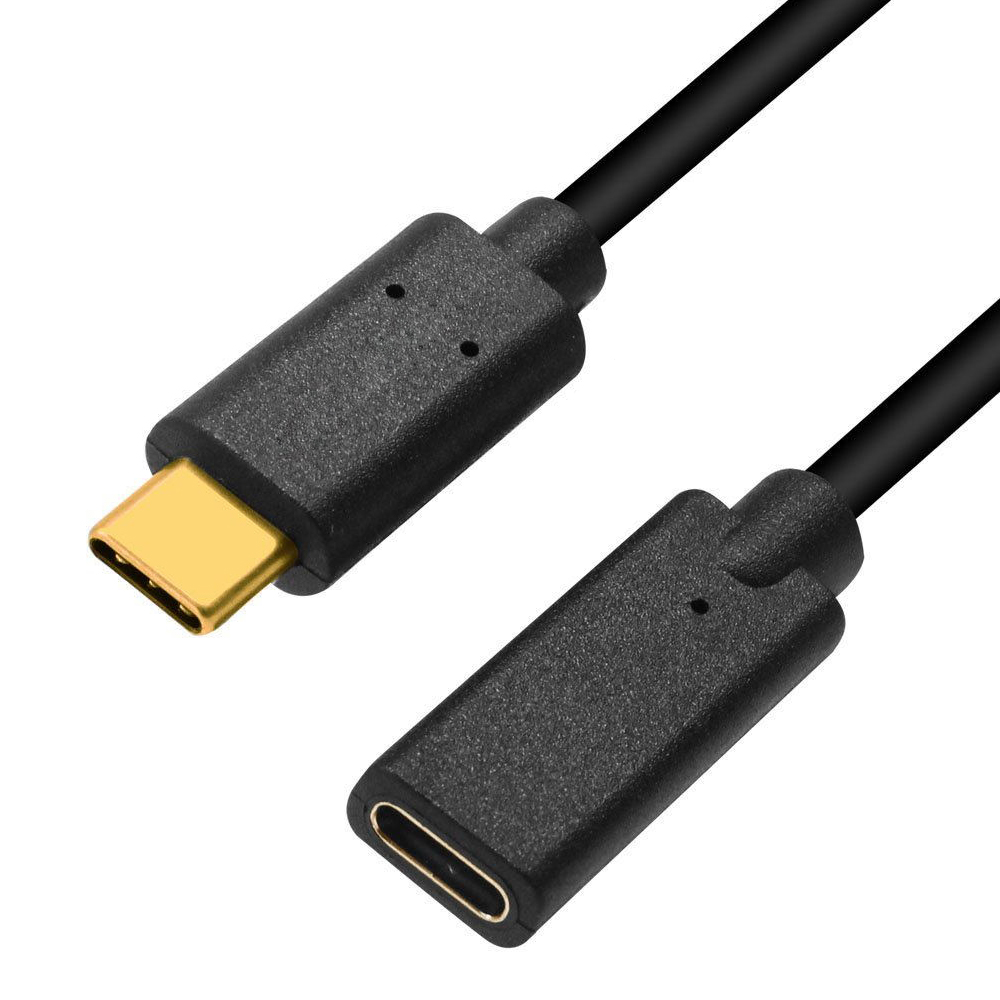 USB3.1 Type C Male to Female Extension Cable