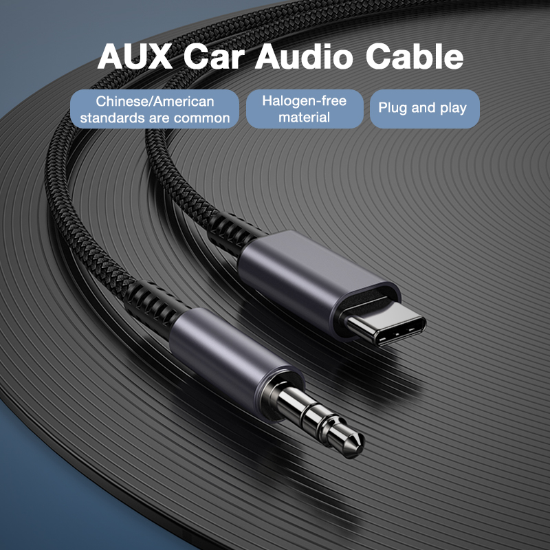 USB C to 3.5mm Audio Aux Jack Cable