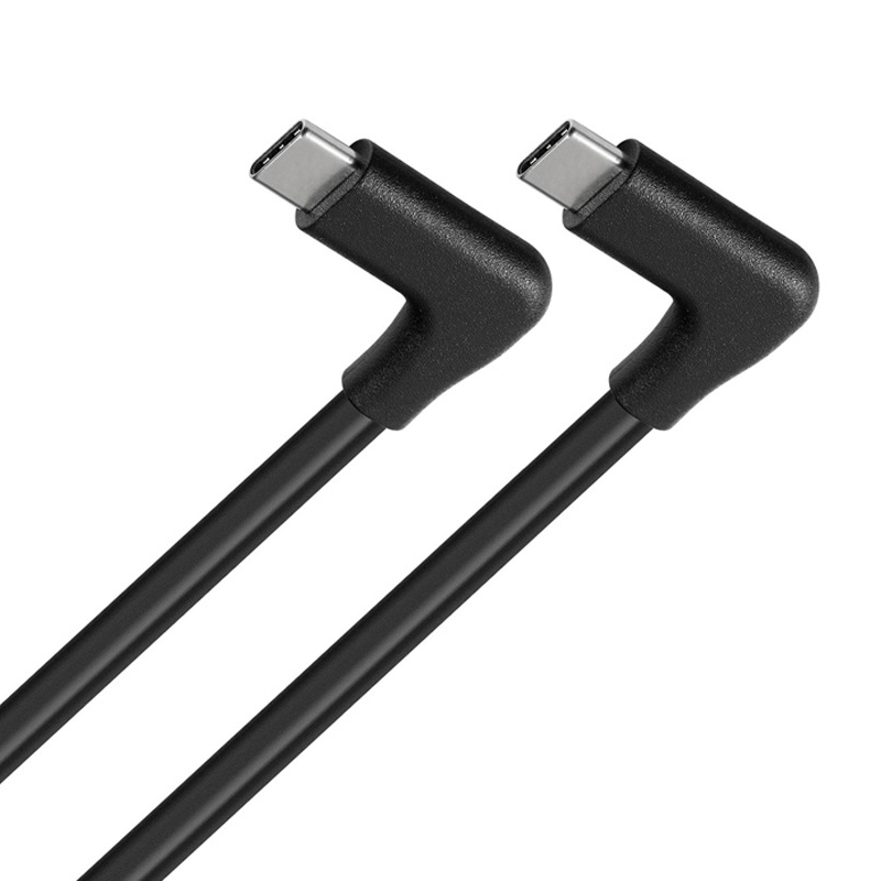 Double Elbow Type-c Male To Male Data Cable for VR Oculu