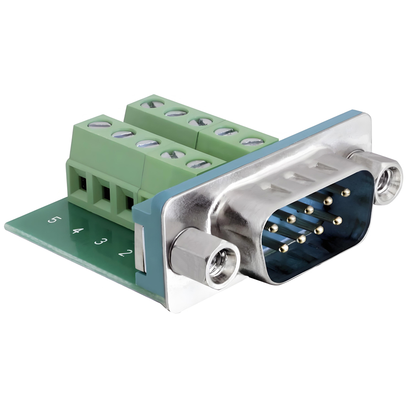 Terminal block RS232 DB9