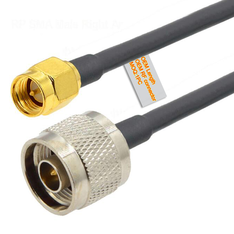 Low Loss 10M Sma Male N To Sma Female Tnc Bnc N Male Rg58U Rg58 Rg58/U Antenna Extension Cord Coaxial Cable