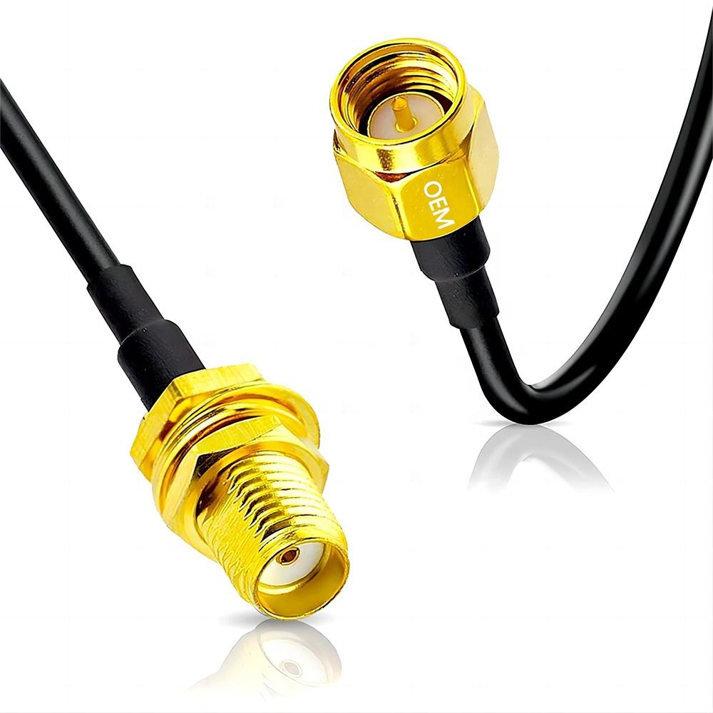 Rg174 Extension Sma Male Connector Head M Sma F 1M Coaxial Cable