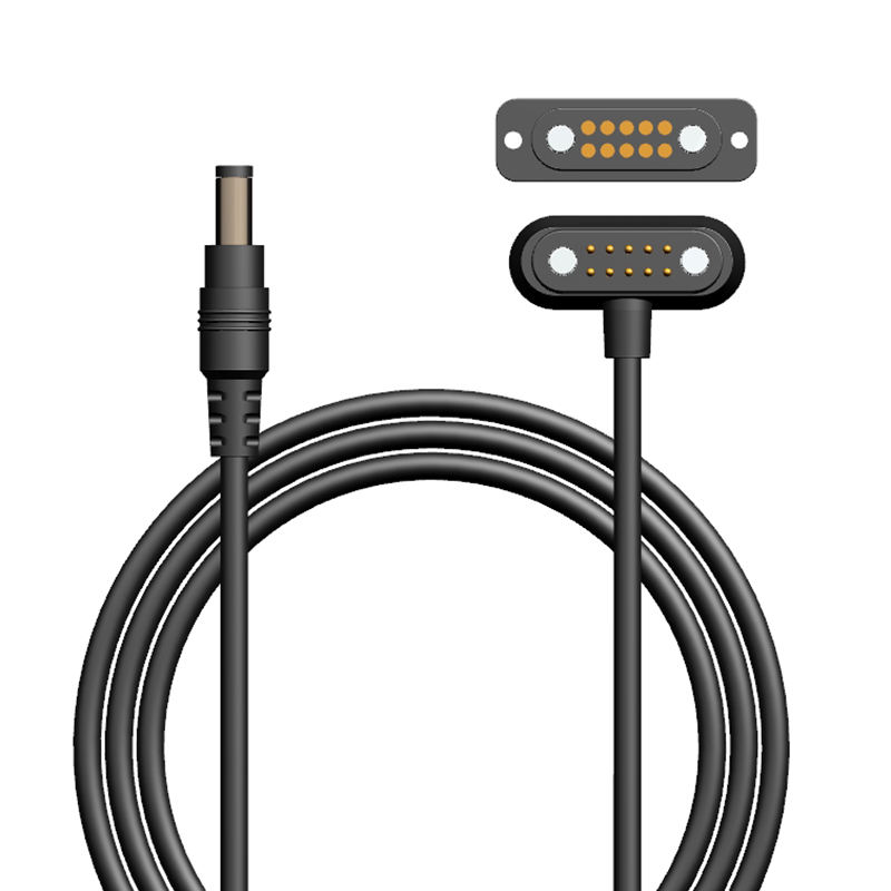 Universal Smart Watch Charger 10pin Magnetic Pogo Pin Charging Cable with DC5.5*2.1 Male