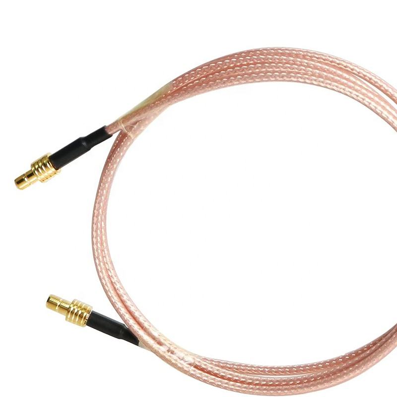Fakra Right Angle Smb Female Bulkhead Connector Rg174 Smb Male Lmr195 Rg58 Rg316 Cable