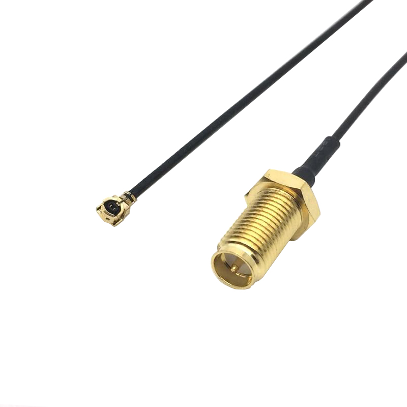 RP-SMA Female To U.Fl Adapter RF 1.13MM Mini Coaxial Cable