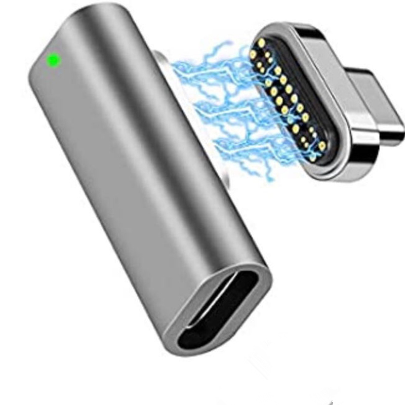 USB type C Magnetic Adapter 24PINS 40Gbps date,100W and 20V/5A Charge 5K@60Hz For Thunderbolt 3
