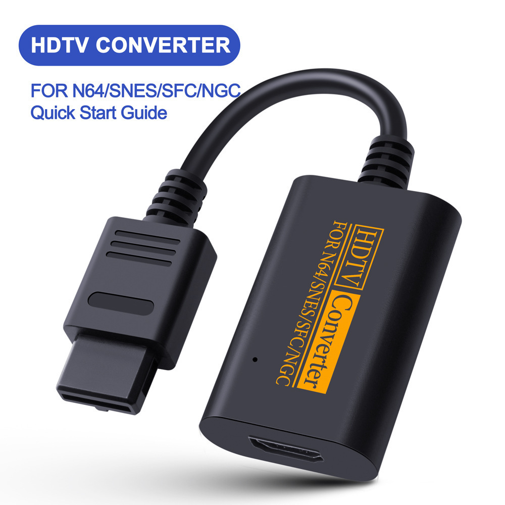 1080P HDTV Converter Box/PS2 to HDTV Adapter for N64/SNES/SFC/NGC Quick Start Guide